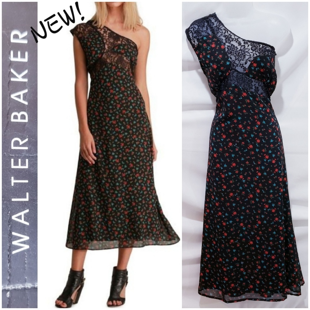 ❤️Walter Baker NWT! "MARIA" floral dress 🤍Size 8